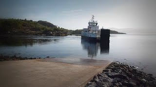 Ferry crossing from Tarbert to Portavadie [upl. by Sieber458]