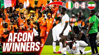 From Despair to Beating Nigeria in Final afcon2023 [upl. by Ellinet]