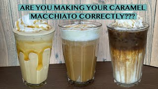 UNLOCK THE SECRETS TO 3 PERFECT CARAMEL MACCHIATO CaramelMacchiatoMagic [upl. by Vlad902]