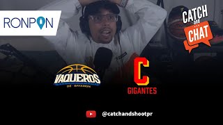 Vaqueros de Bayamón vs Gigantes de Carolina  REACCIÓN EN VIVO [upl. by Hoem411]