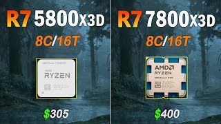 Ryzen 7 5800X3D vs Ryzen 7 7800X3D Worth Upgrading 1080p 1440p amp 2160p test [upl. by Sargent320]