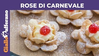 ROSE DI CARNEVALE Facili e buonissime [upl. by Rairb]