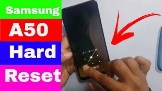 Samsung Galaxy A50 Hard Reset amp Remove Pattern Lock  Factory Data Reset [upl. by Nefen]