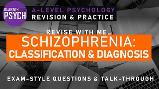 Reliability Validity Diagnosis  Questions amp Revision  ALevel  AQA Psychology  Schizophrenia [upl. by Hildagarde]