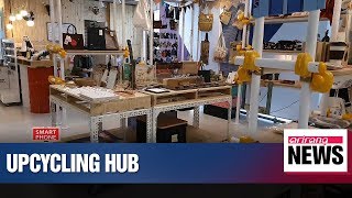 Upcycling hub in eastern Seoul selling repurposed clothes and accessories [upl. by Netfa]