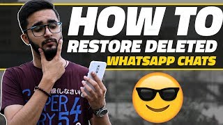 How to Restore Deleted WhatsApp Messages on Your Smartphone [upl. by Barret901]