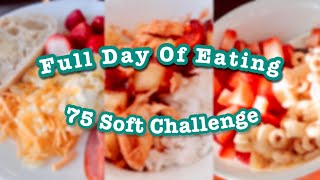 What I Eat in a Day on the 75 Soft Challenge 🍓  healthy meal ideas [upl. by Ecyor267]