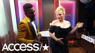 Patricia Arquette Said She Blew It Dropping FBombs In Her Golden Globes Speech  Access [upl. by Asirret292]