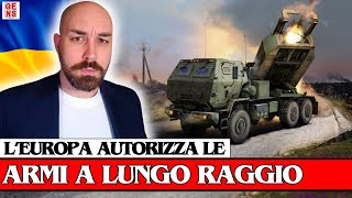 LA RUSSIA parla di GUERRA NUCLEARE mente LEUROPA APPROVA le ARMI SUL SUOLO RUSSO [upl. by Luce]