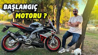 Aprilia RS 660  Başlangıç Motoru [upl. by Labaw]