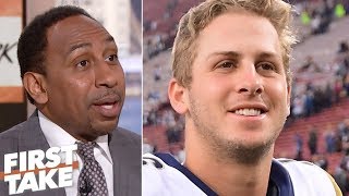 Stephen A Rams need to host playoff games to win in postseason  First Take [upl. by Bonnette]