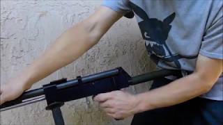 Homemade shotgun design and mechanical operation [upl. by Edras]