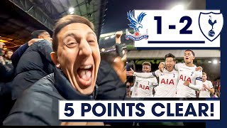 Son 손흥민 Sends Spurs 5 Points Clear At The Top Crystal Palace 12 Tottenham MATCHDAY EXPERIENCE [upl. by Betty722]