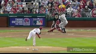 Cole Hamels Postseason Carrer highlights [upl. by Agace]