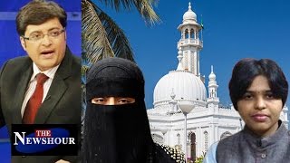 Women Allowed In Haji Ali  Big VICTORY Next Triple Talaq Issue The Newshour Debate 24th Oct [upl. by Tonya757]