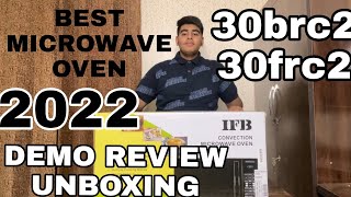 IFB 30BRC2 Microwave oven  How to Reheat in microwave oven  Live demo [upl. by Tabbitha]