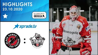 23102020  Highlights  EHF Passau Black Hawks vs Eisbären Regensburg [upl. by Ullund]