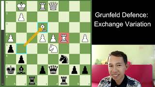 Grunfeld Defence Jorden Van Foreest vs Maxime VachierLagrave  Tagalog Chess Tutorial [upl. by Ford]