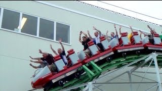 Going Crazy On Japans Oldest Roller Coaster at Hanayashiki POV [upl. by Eanil]