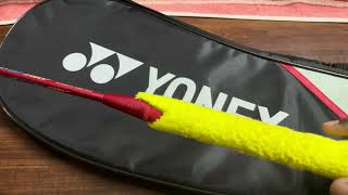 Yonex Arcsaber 73 light review  Badminton Racquet Reviews [upl. by Wrdna]