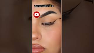 Eyeliner lagane ka tarikaeyelinerdivyawithbeauty ytshort [upl. by Jona]