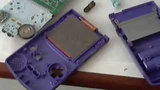 Tutorial  Desmontando Game Boy Color [upl. by Elesig]