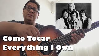 Cómo tocar la Guitarra de Everything I own de Bread [upl. by Monson133]