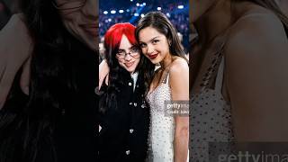 when Olivia Rodrigo SURPRISED by Billie Eilish grammys oliviarodrigo billieeilish [upl. by Island]