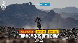 Bikes Top moments  Stage 11  Dakar2024 [upl. by Jann]