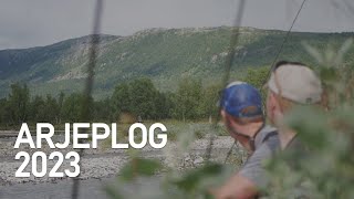 Flugfiske efter Öring  Arjeplog 2023 [upl. by Serrano]