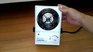 New Aerostat PC Ionizing Air Blower Fan Ion AntiStatic 110V  220V [upl. by Airdnahs]