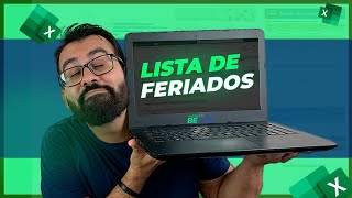 Lista com Todos os Feriados Nacionais no Excel  Planilha Grátis [upl. by Alded258]