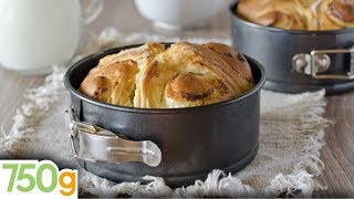 Recette de Brioche feuilletée au beurre  750g [upl. by Josephine103]