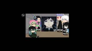 hashira react to giyuu tomiokasabitosabito death [upl. by Ecilayram263]