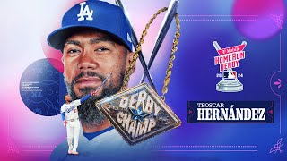 The FIRST Dodger to win the Home Run Derby  Teoscar Hernández [upl. by Nnawtna873]