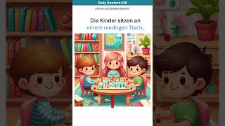 Online Deutschkurs36  einfach Deutsch lernen  die Kinder spielen [upl. by Dusen]