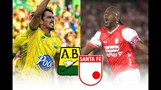 Gran Final Explosiva Santa Fe vs Bucaramanga El Duelo por la Gloria en la Liga Colombiana EN VIVO [upl. by Gustafson]