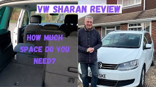 Volkswagen Sharan MPV  Test And Review VW Sharan [upl. by Nilesoj]