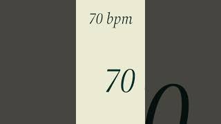 70 bpm bpm metronome clicktrack [upl. by Cherri661]