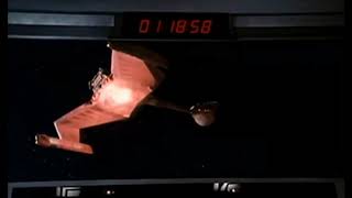 Star Trek VI Kronos One fired upon and Disabled sound FX [upl. by Tymon242]