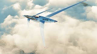 GLIDE 2  electric aircraft concept [upl. by Sibby16]