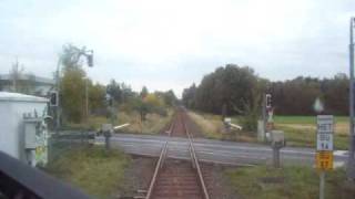 Führerstandsmitfahrt NWB Haller Willem  HalleWestf  Bielefeld Hbf  Teil1 [upl. by Kruger]