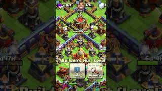 Builder Hut consume 15 days😱clashofclans coc keepclashing with soulswiper123 [upl. by Olds]