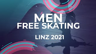 Ilia MALININ USA  MEN FREE SKATING  Linz 2021 JGPFigure [upl. by Neik977]