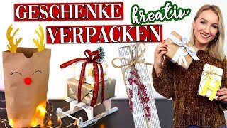 Geschenke KREATIV verpacken  Die schönsten Ideen TheBeauty2go [upl. by Ramin]