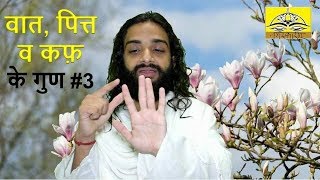 3 Basic Features of Three Doshas in Ayurveda  About Vaata Pitta amp Kapha by Nityanandam Shree [upl. by Aehtna]