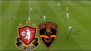 HNK Gorica vs HNK Sibenik 21 Vrhunci i ciljevi  Prva HNL 202425 [upl. by Stenger]