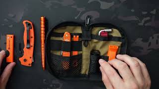 Viperade VE10 Tool Pouch Overview amp EDC Loadout [upl. by Lletram]