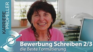 Bewerbung Schreiben 23 die Beste Formulierung [upl. by Beverley]