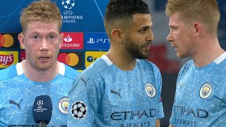 quotHe asked me if he could take itquot De Bruyne explains Mahrez freekick vs PSG [upl. by Macomber961]